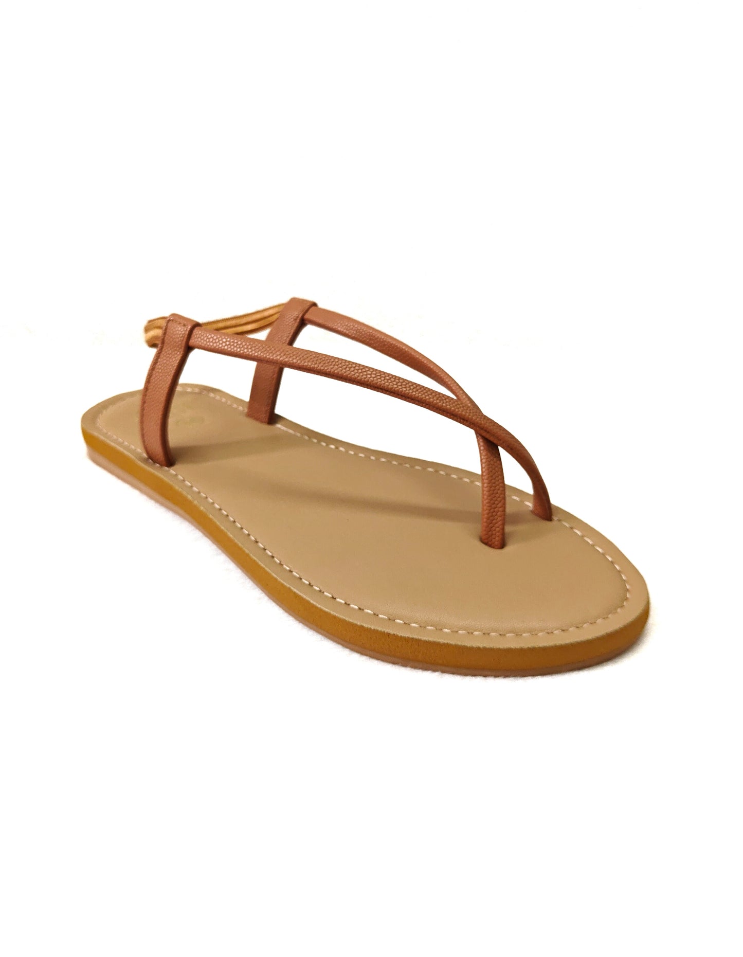 Page BareEase Loop Flats Tan (1243-16).