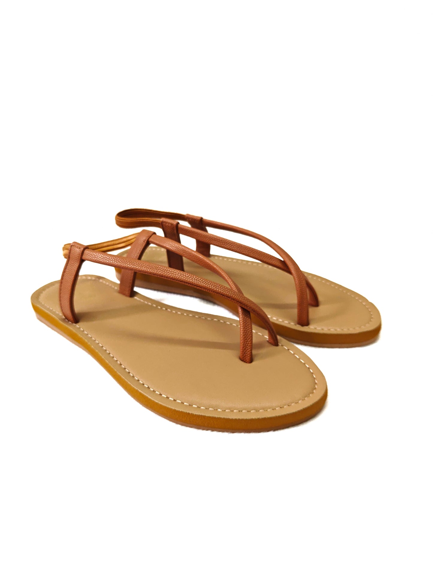 Page BareEase Loop Flats Tan (1243-16).