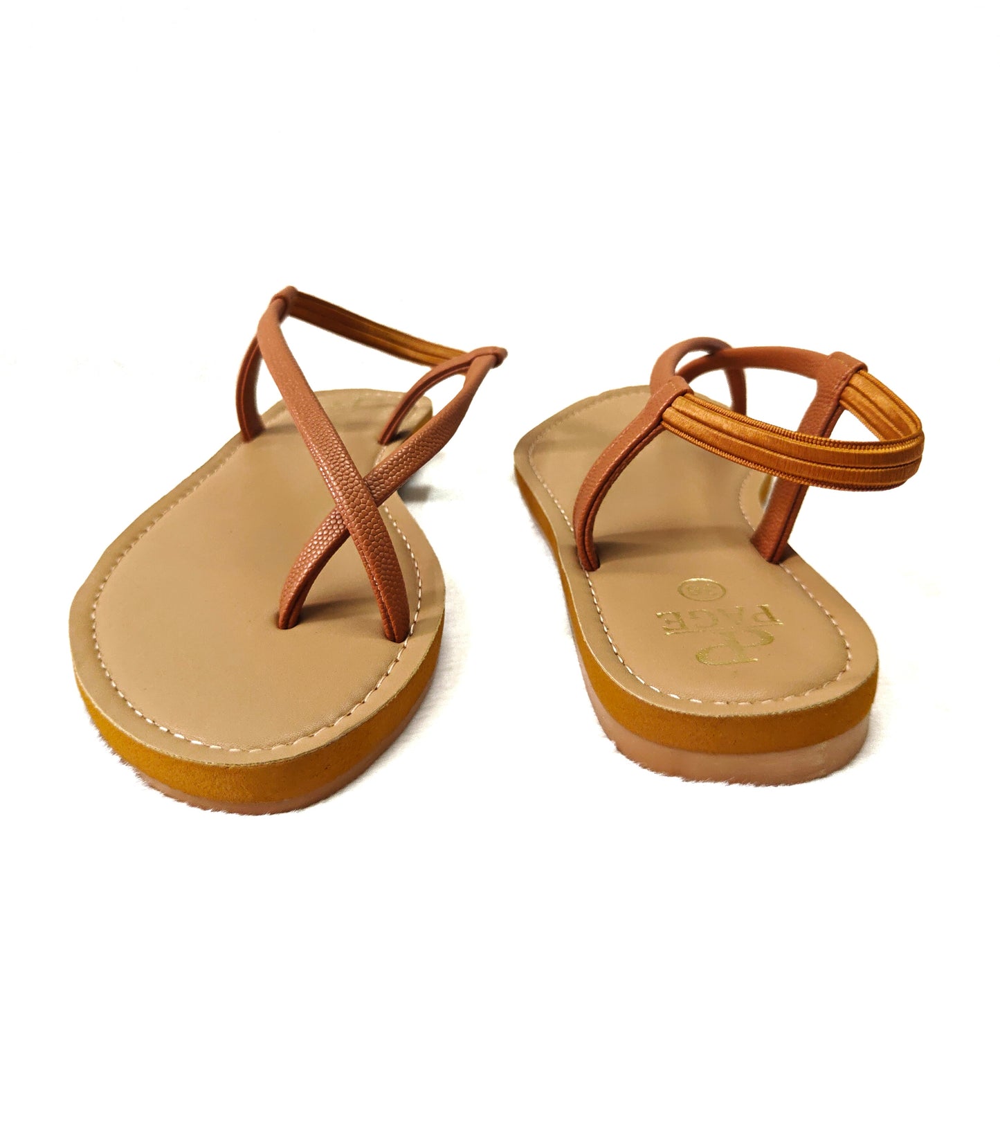 Page BareEase Loop Flats Tan (1243-16).