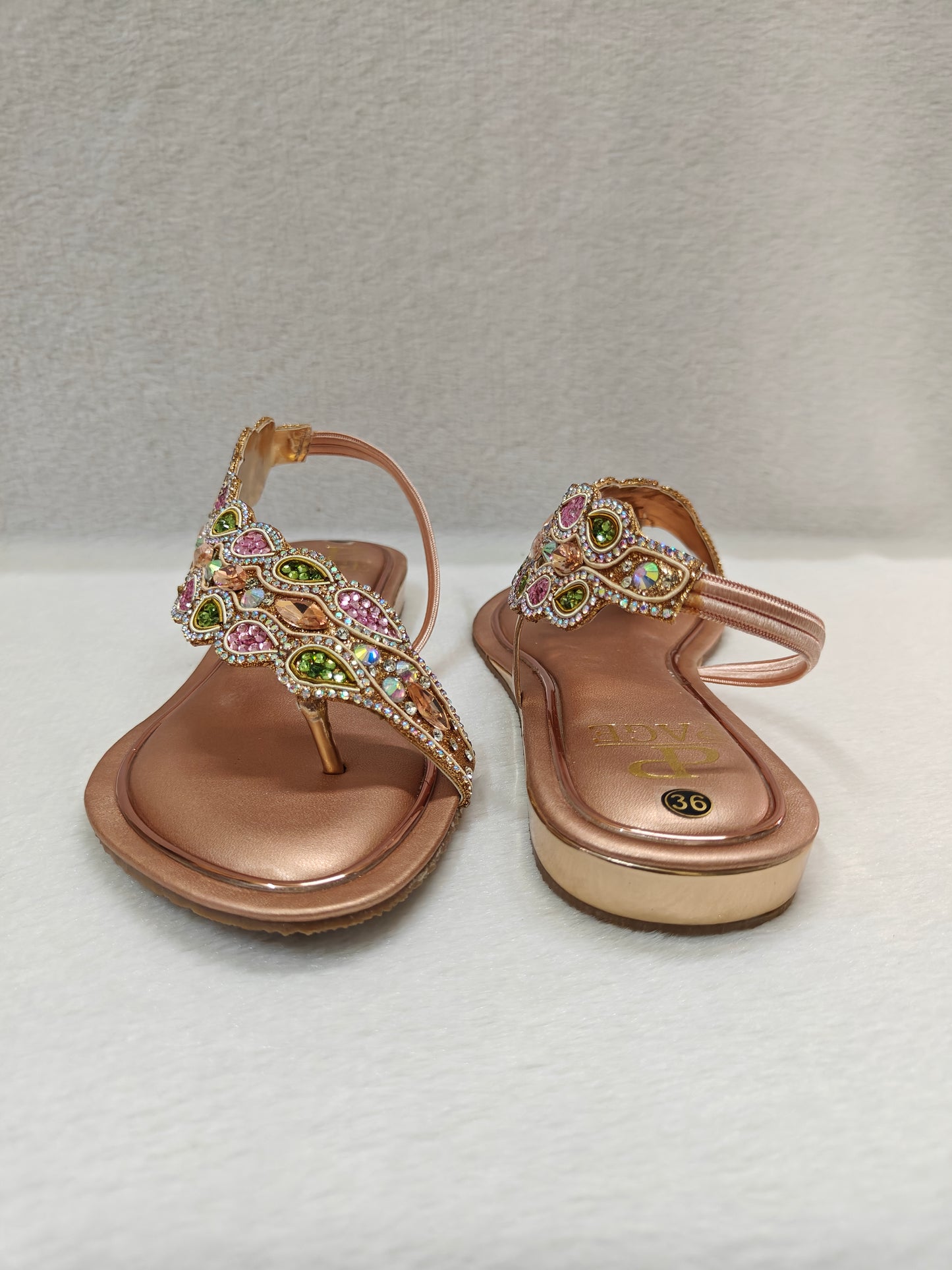 Page Radiant Curve Royale Flats Rose Gold (1173).
