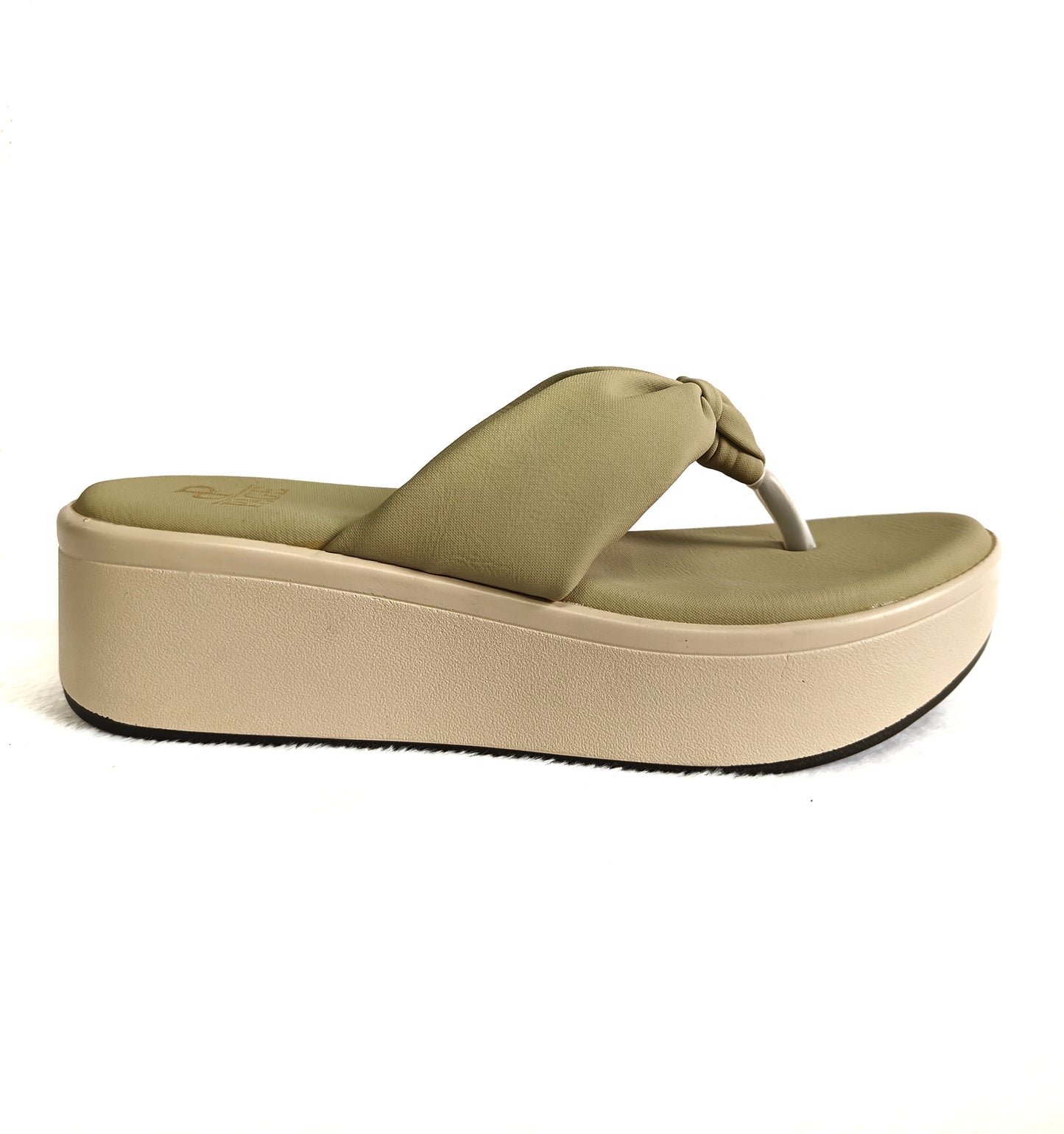 Page SoftTwist Wedge Flops Green (1374-1).