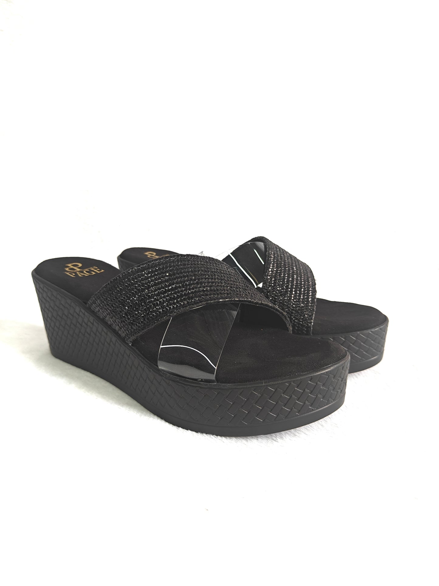 PAGE Obsidian Shine Wedges Black (1381-1).