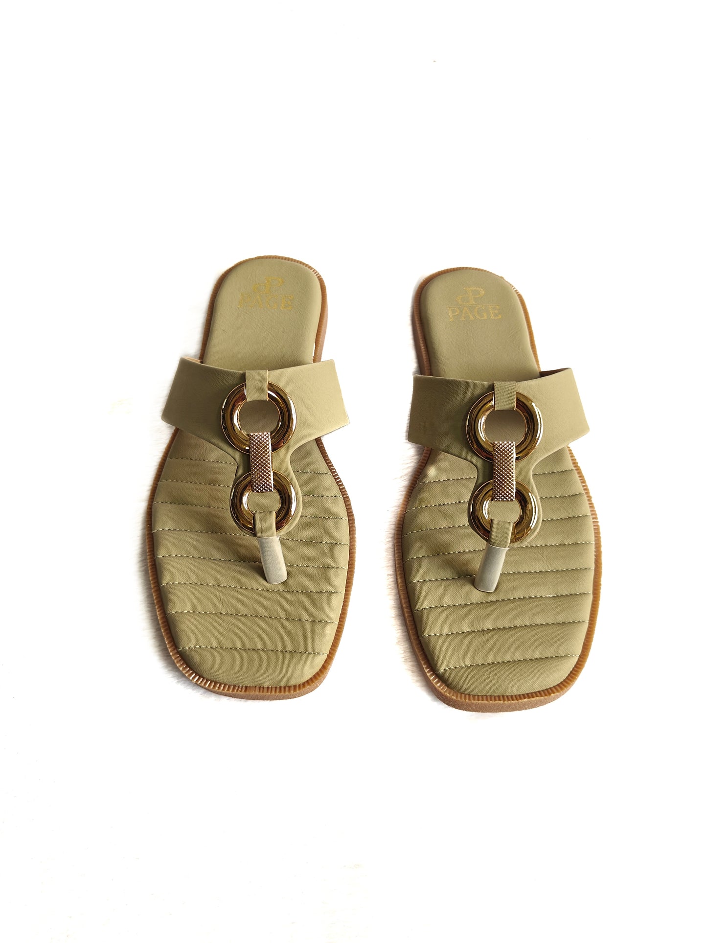 Page Entwine Noble Loop Flats Green (1388-27).