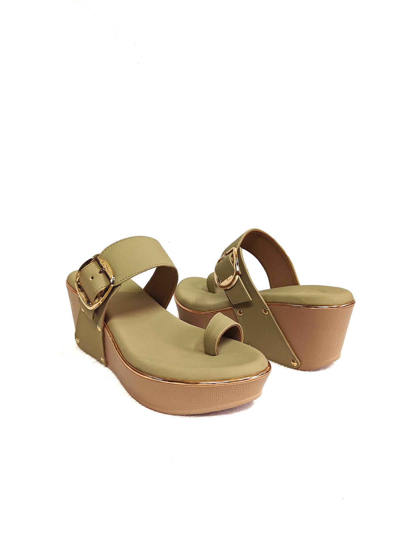 PAGE Aurea Loft Wedges Green (1409-7).