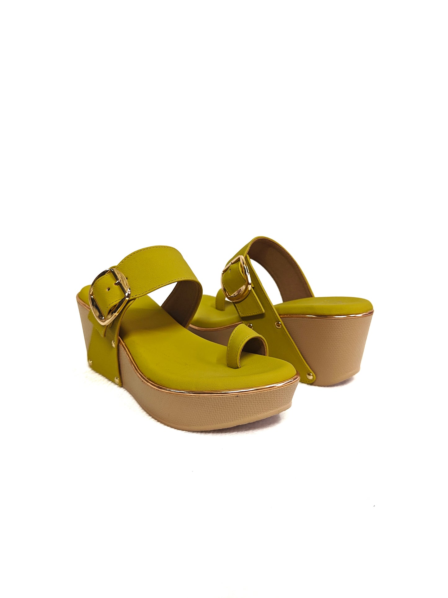 PAGE Aurea Loft Wedges Yellow (1409-7).