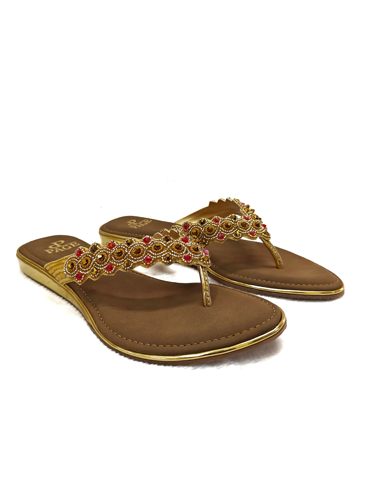 Page EthnoCharm Embellished Flats Antique (1182).