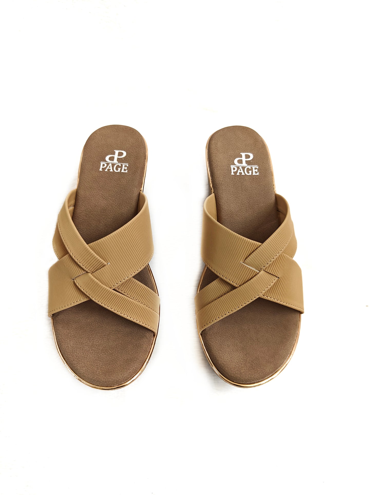 Page Luminara Wedge Chickoo (1392-6).