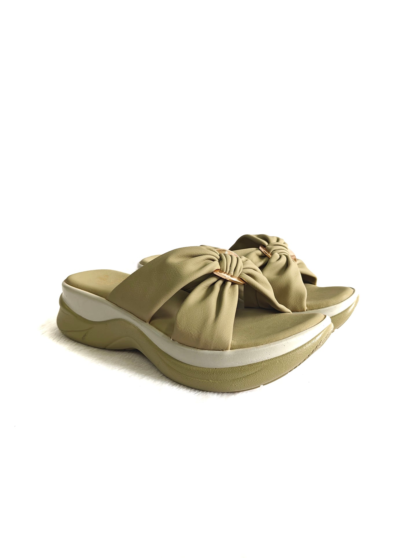 PAGE LuxeKnot Elevate Slide Green (1325-2).