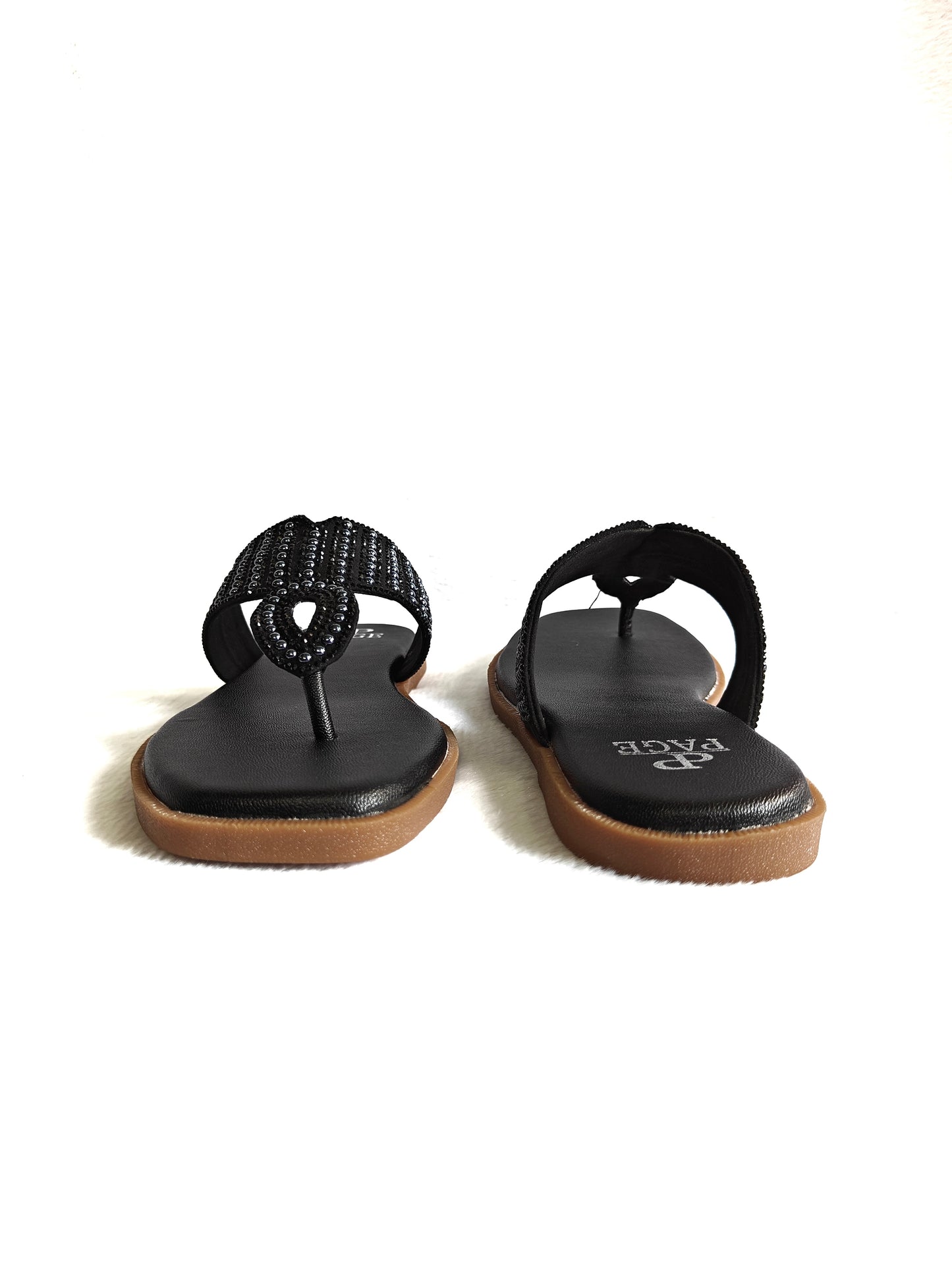 Page Aurora Jewel Thong Black (1415-28).