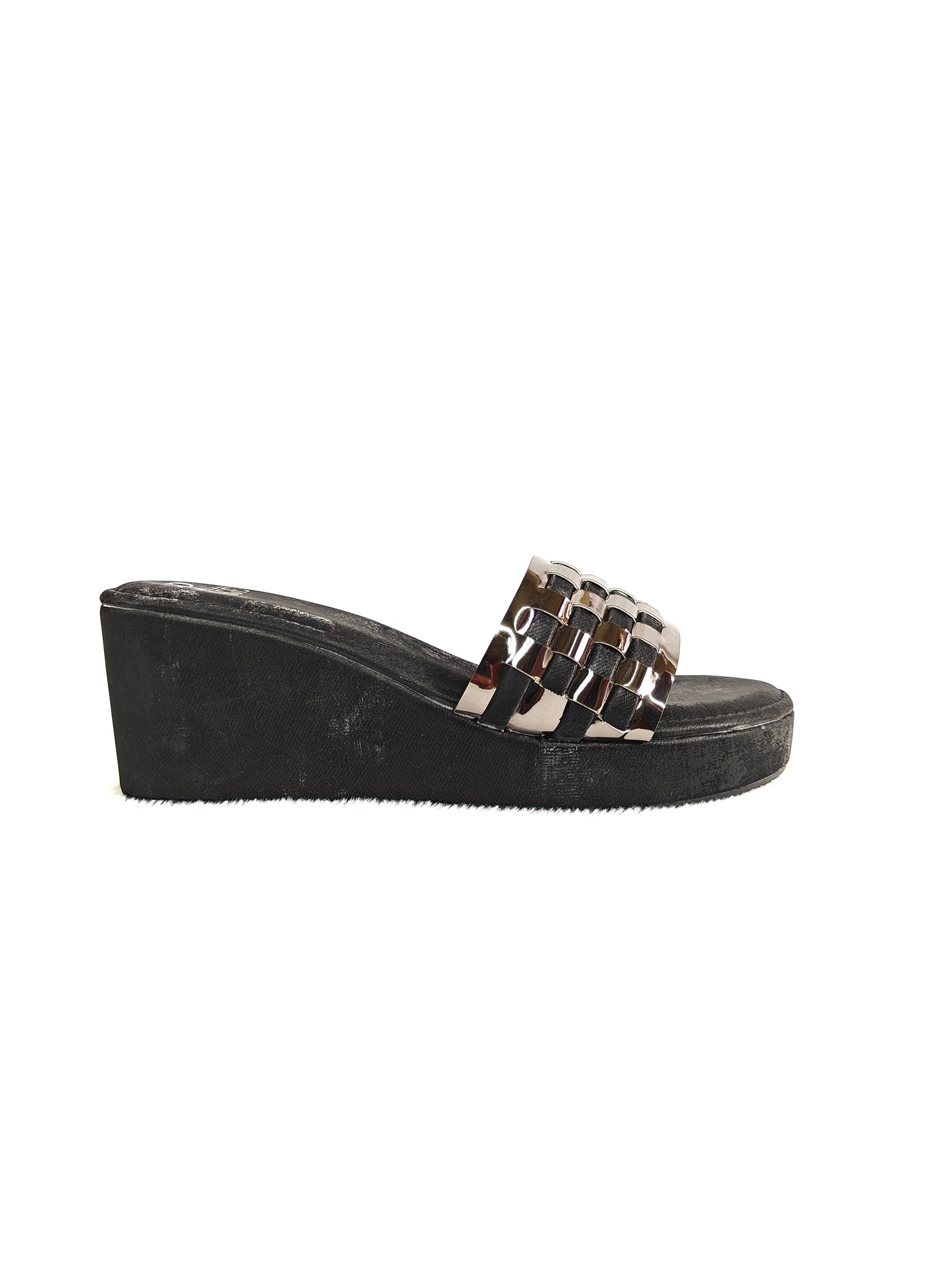 Page Aurelia Crest Wedge Black (1412-8).