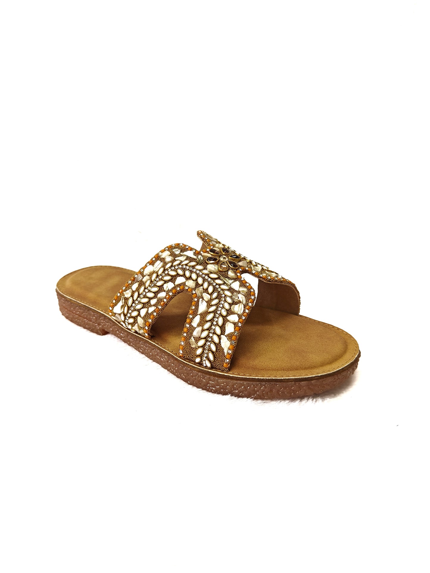 Page Royal Arch Embellished Flats Antique (1332-24).