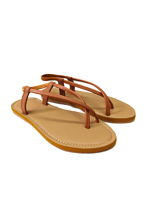 Page BareEase Loop Flats Tan.