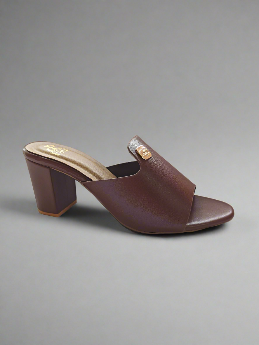 Page Urban Grace Luxe Block Heels Tan (1329-22).