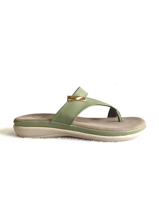 PAGE Serene Glide Slides Green (1264-2).