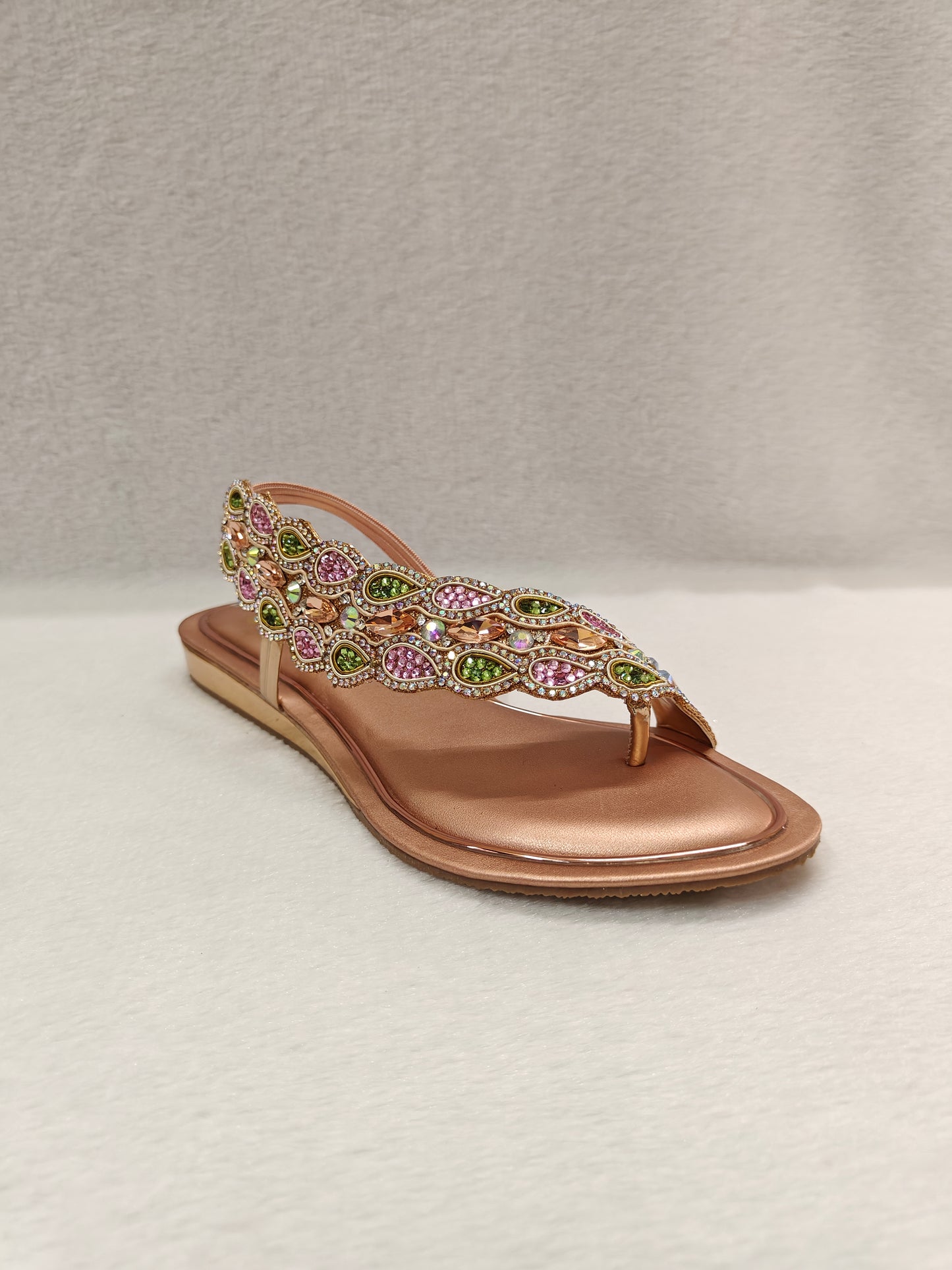 Page Radiant Curve Royale Flats Rose Gold (1173).
