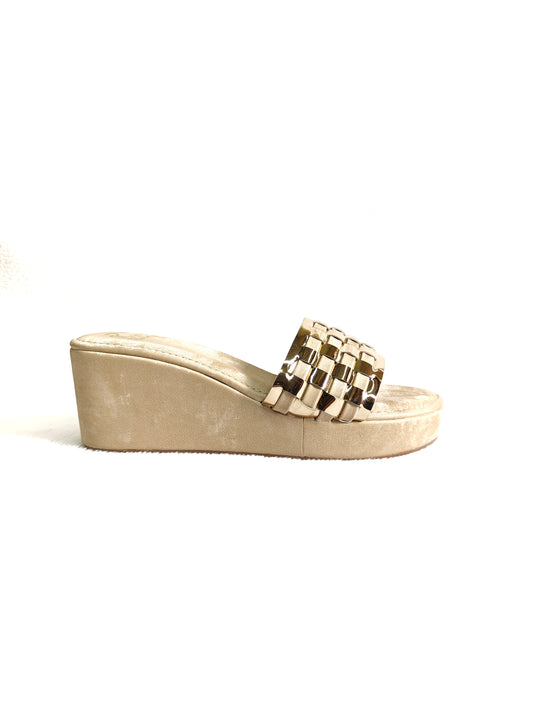 Page Aurelia Crest Wedge Cream (1412-8).