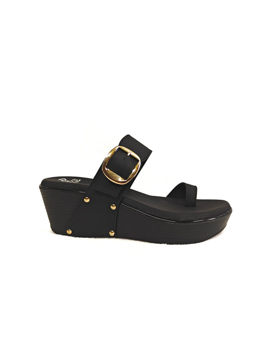 PAGE Aurea Loft Wedges Black (1409-7).
