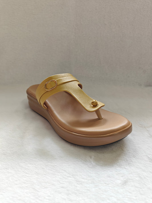 Page Comfort Toe-block Sandals Lemon Yellow.