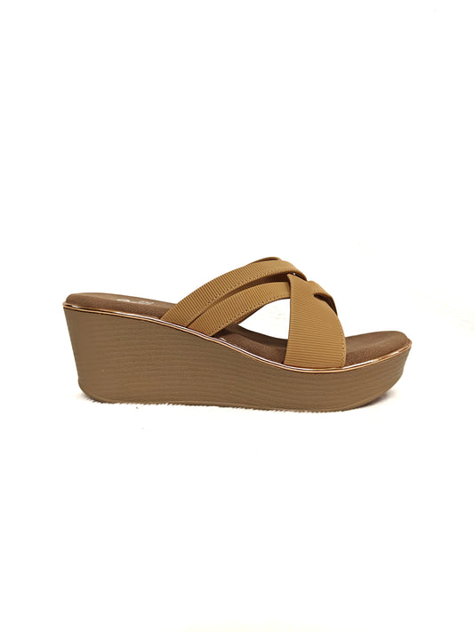 Page Luminara Wedge Chickoo (1392-6).