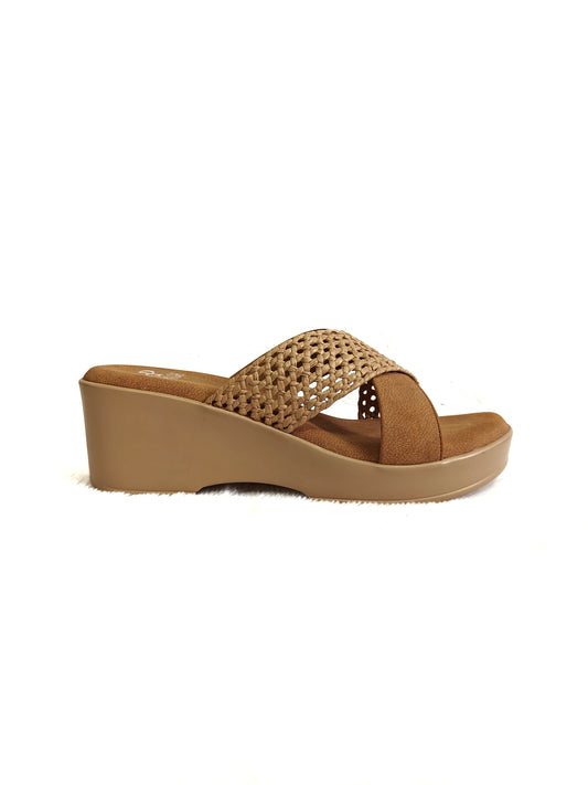 Noir Sole Luxe Chickoo (1386-6).