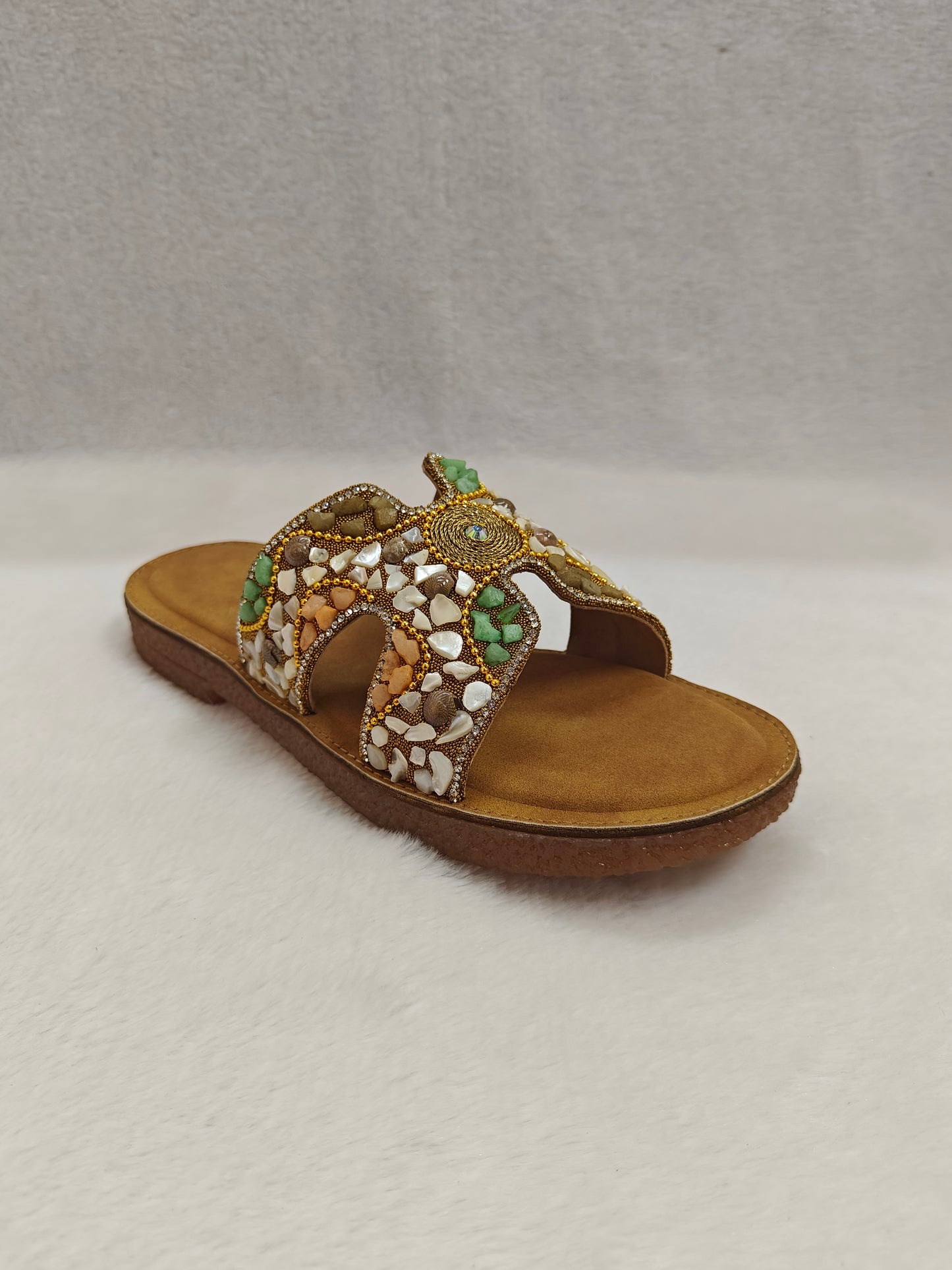 PAGE Pebble Glow Sandals Antique (1333-24).