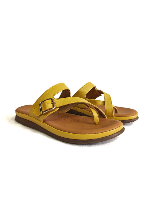Page Crest Buckle Cross Yellow (1425-2).