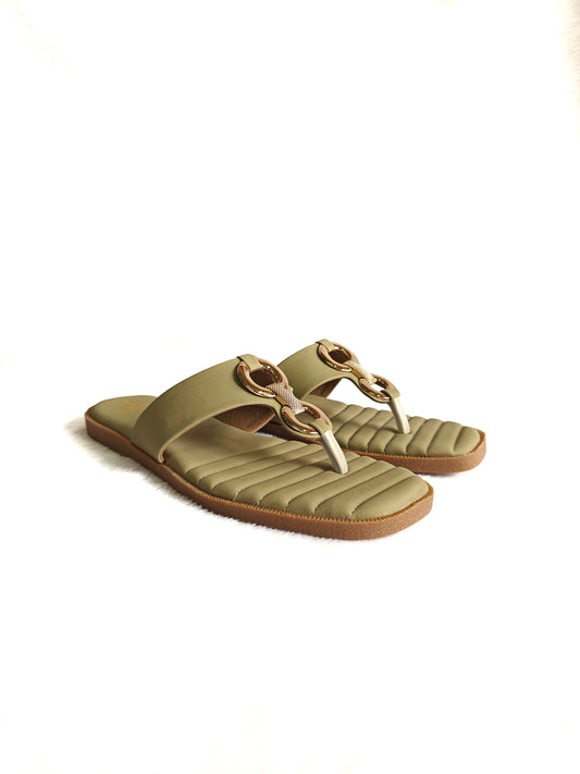 Page Entwine Noble Loop Flats Green (1388-27).