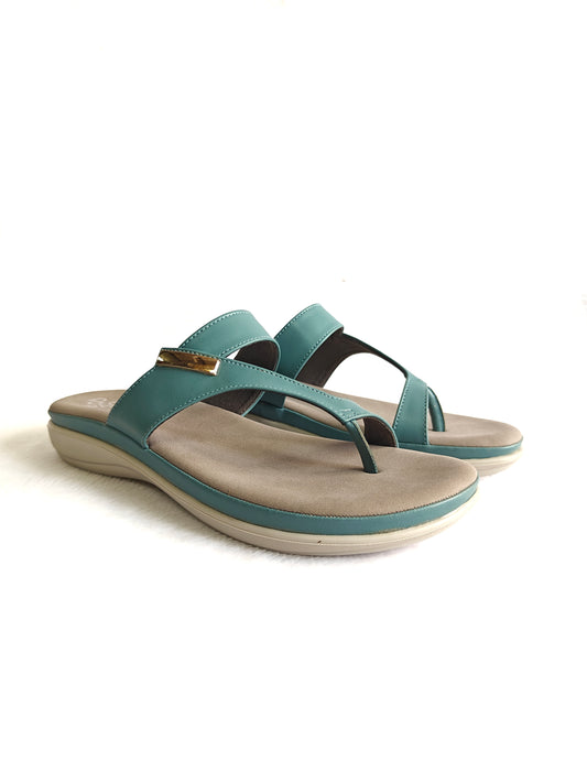 PAGE Serene Glide Slides Blue (1264-2).