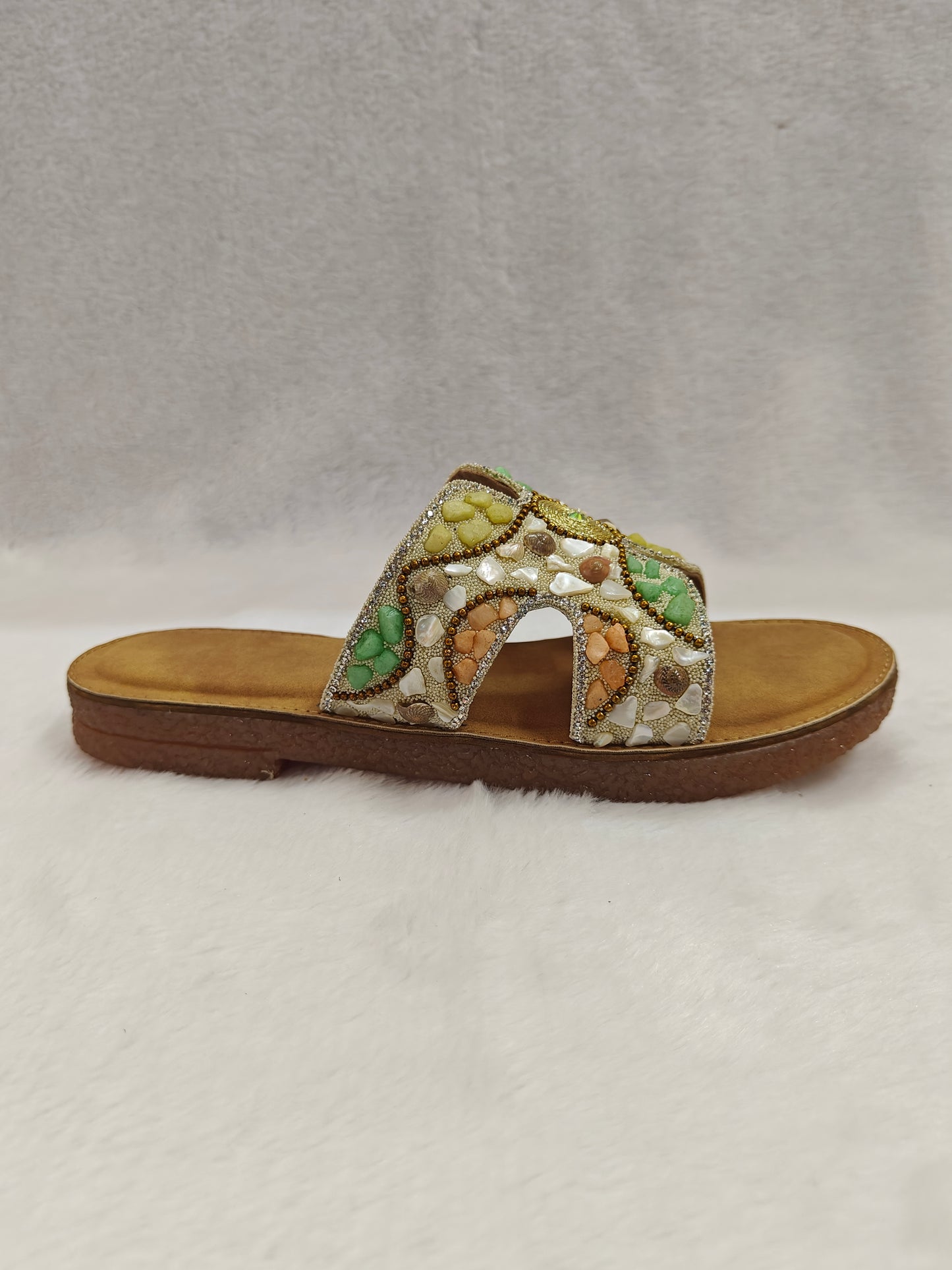 PAGE Pebble Glow Sandals Gold (1333-24).