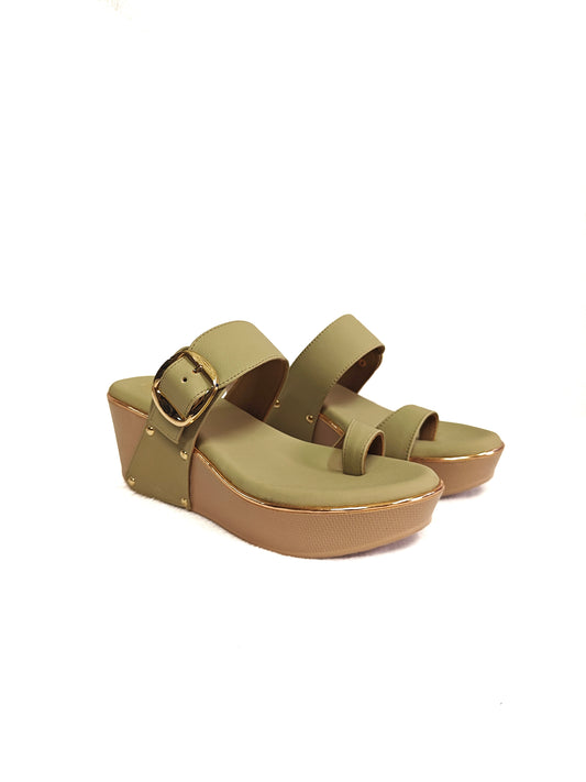 PAGE Aurea Loft Wedges Green (1409-7).