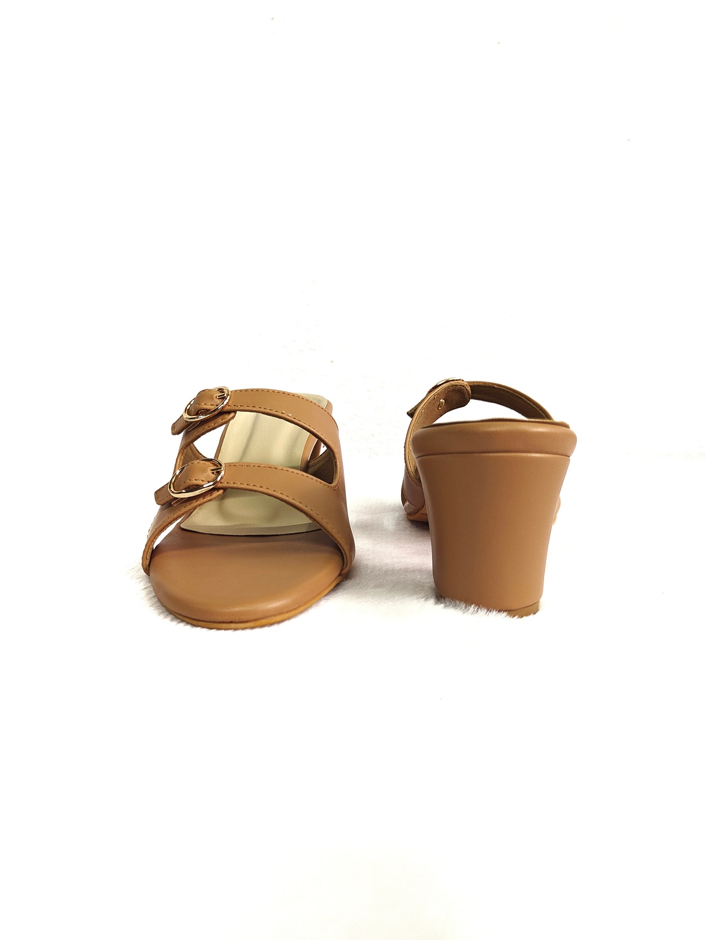 Page Marvella Heels Chickoo (1402-15).