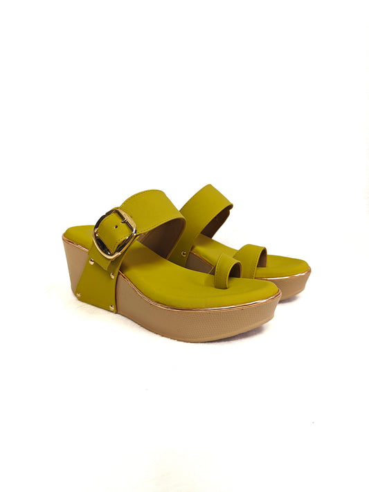 PAGE Aurea Loft Wedges Yellow (1409-7).
